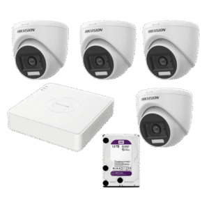 عدد 4 كاميرات هيك فيجن 5 ميجا